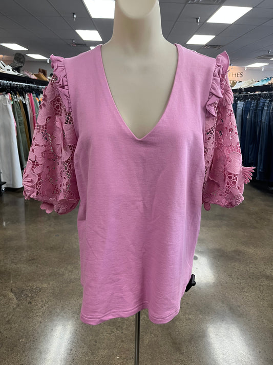 Top Ss By Umgee In Pink, Size:S