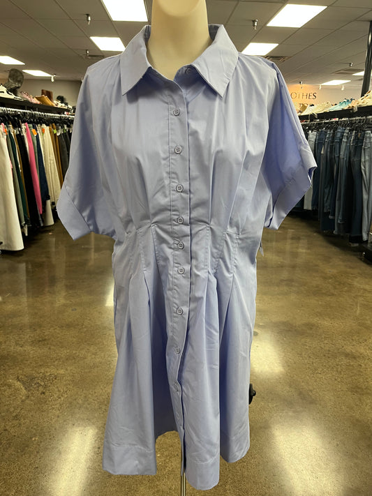 Dress Casual Short By Entro In Purple, Size:L