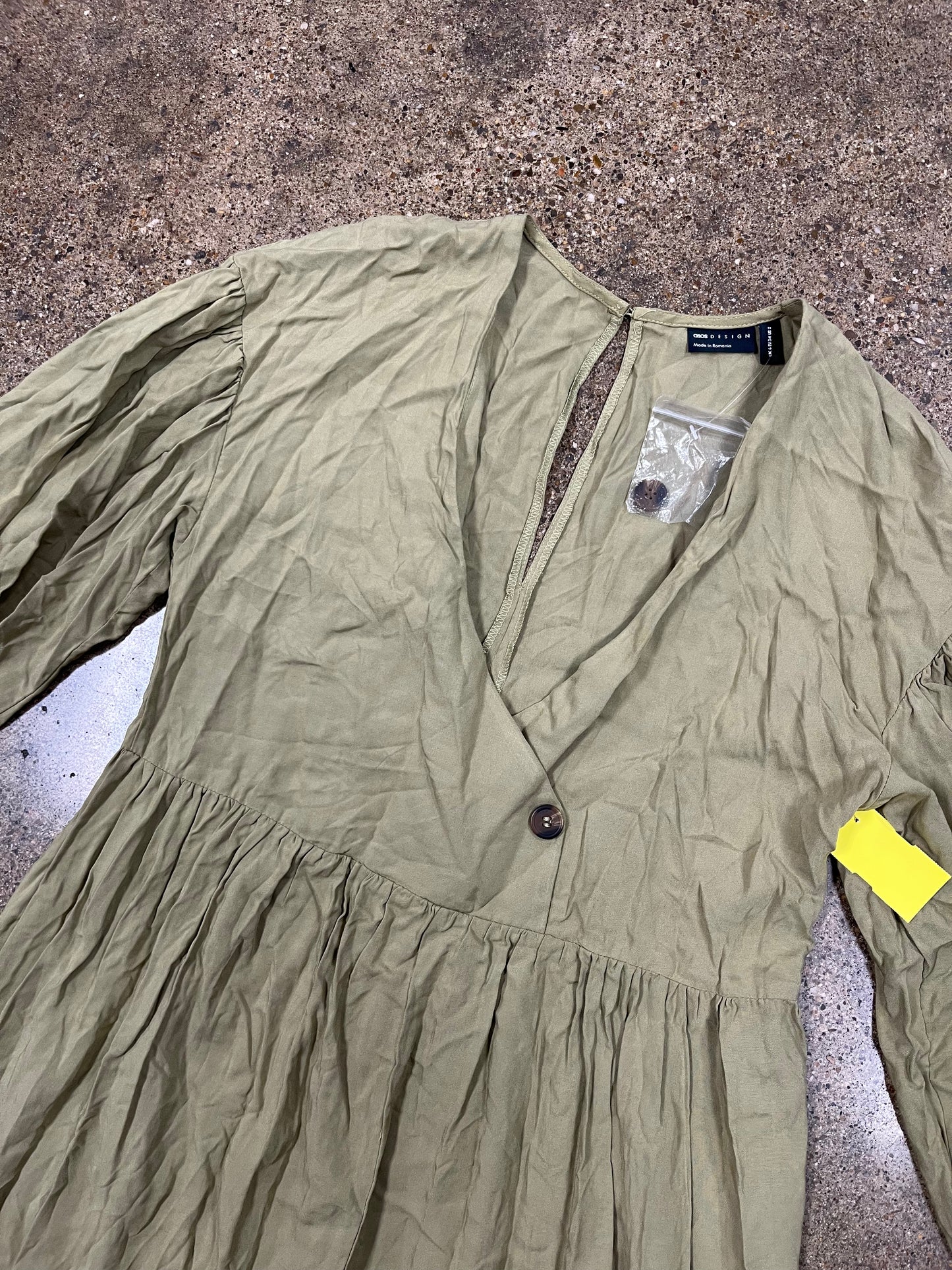 Jumpsuit By Asos In Green, Size:Xs