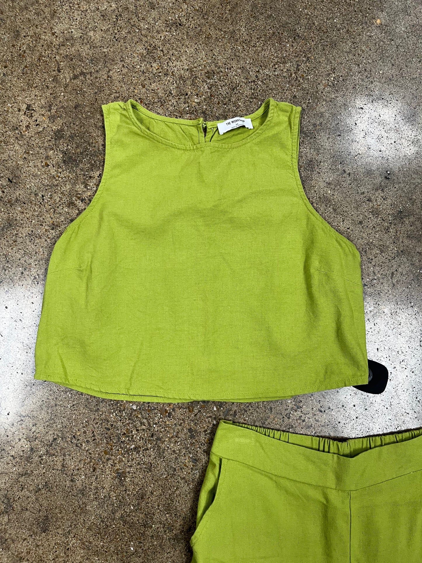 Pants Set 2Pc By Clothes Mentor In Green, Size:M