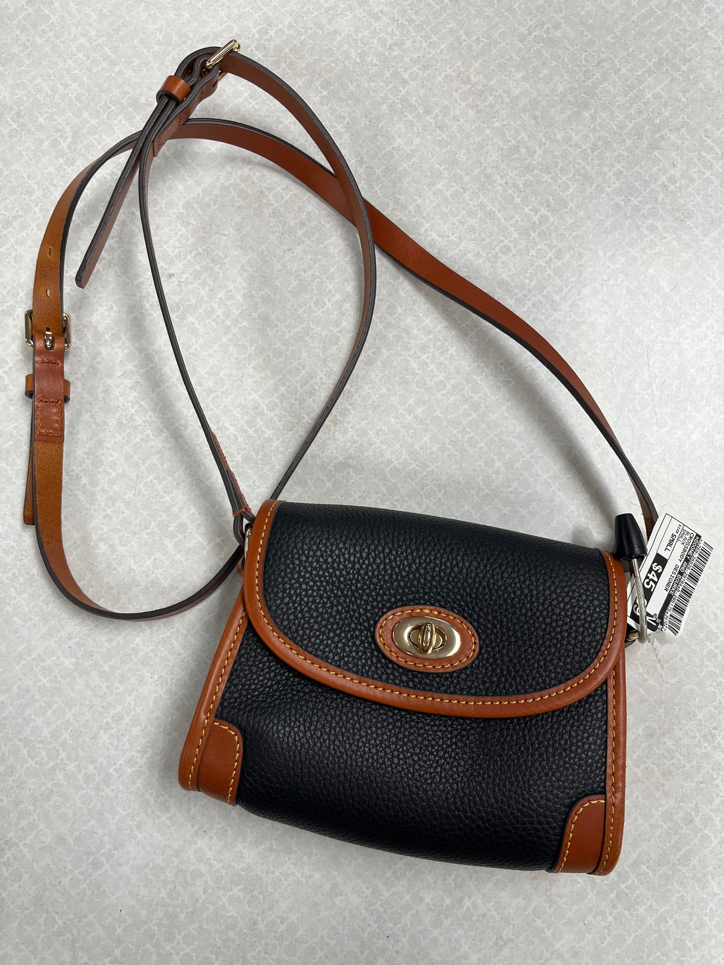 Crossbody Designer By Dooney And Bourke In Black, Size:Small