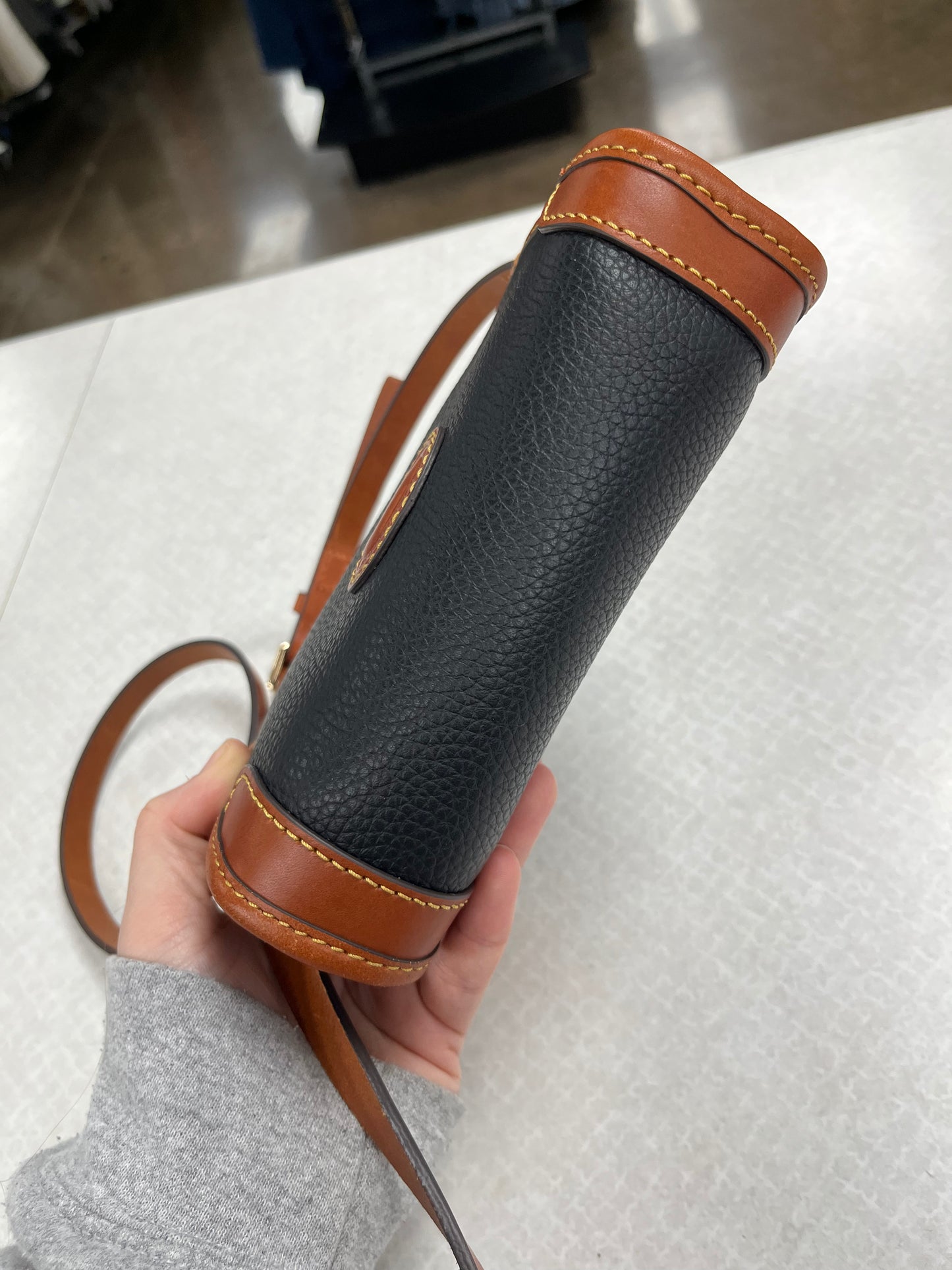 Crossbody Designer By Dooney And Bourke In Black, Size:Small