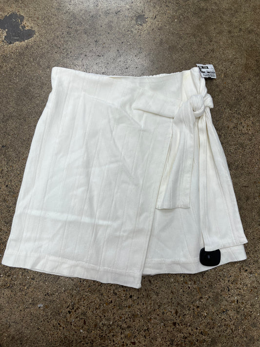 Skirt Mini & Short By Club Monaco In White, Size:8
