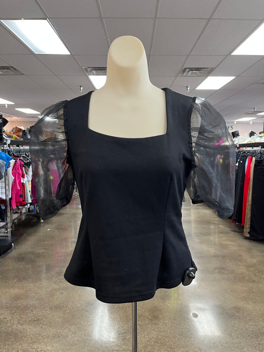 Top Ss By Ontwelfth In Black, Size:M