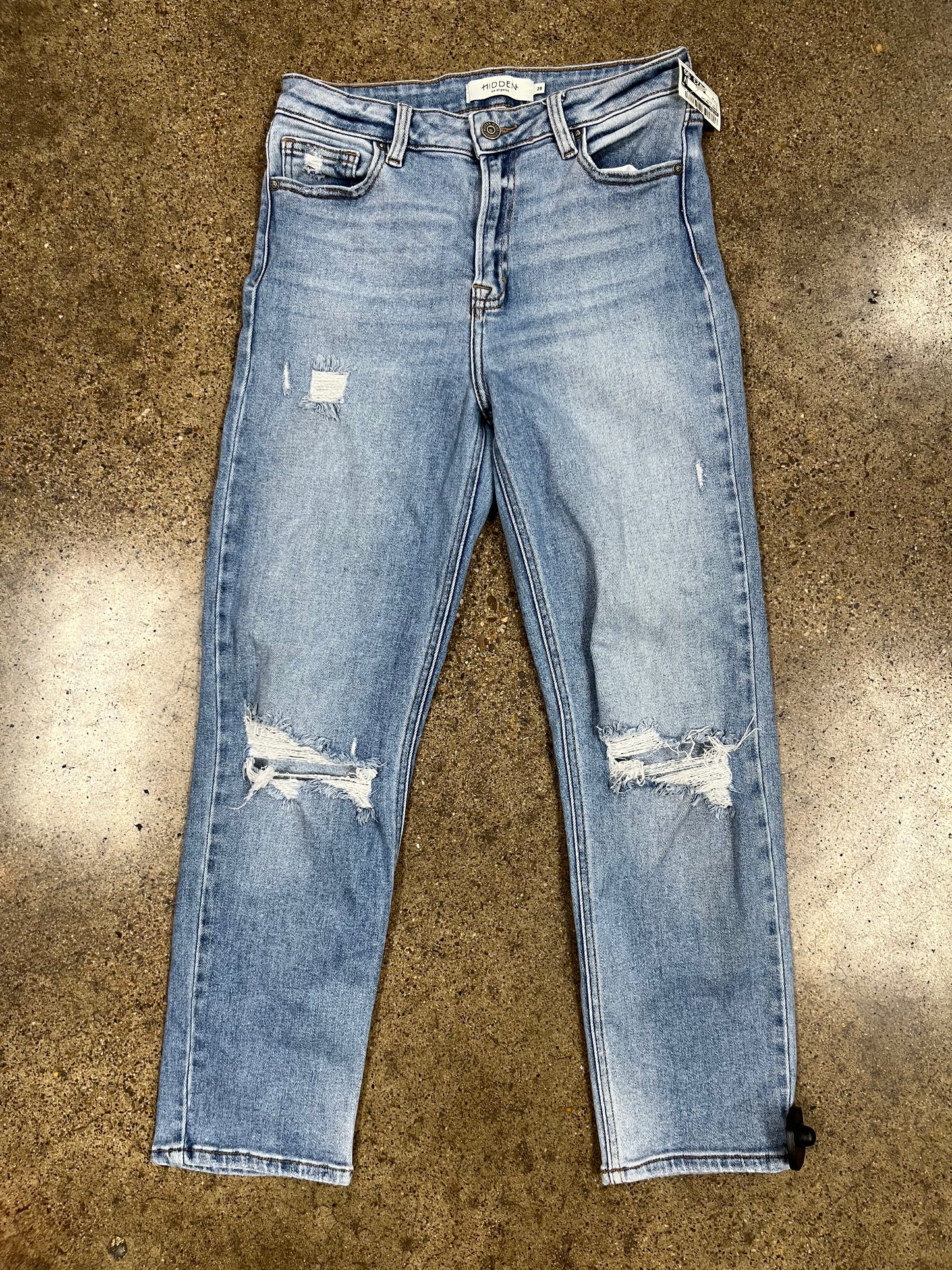 Jeans Straight By Hidden In Blue Denim, Size:6