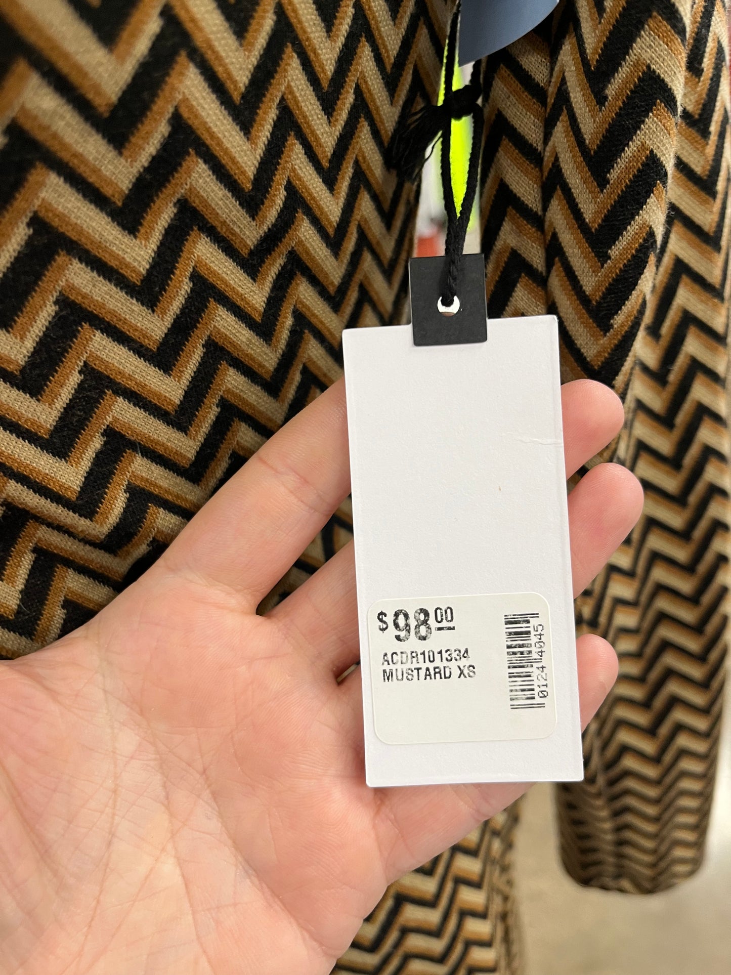 Dress Casual Short By Astr In Black & Brown, Size:Xs