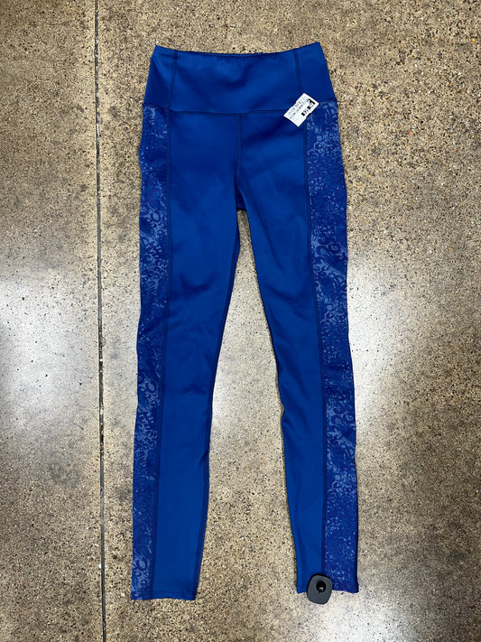 Athletic Leggings By Daily Practice By Anthropologie In Blue, Size:S