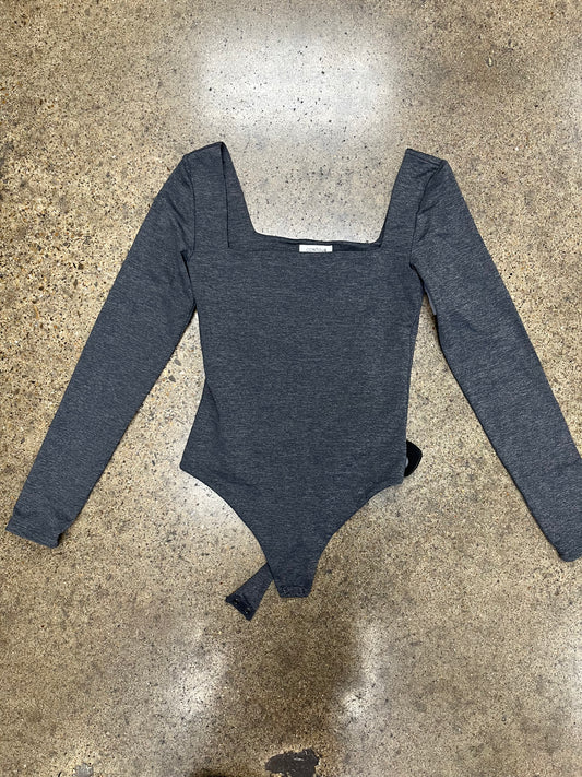 Bodysuit By Aritzia In Grey, Size:S