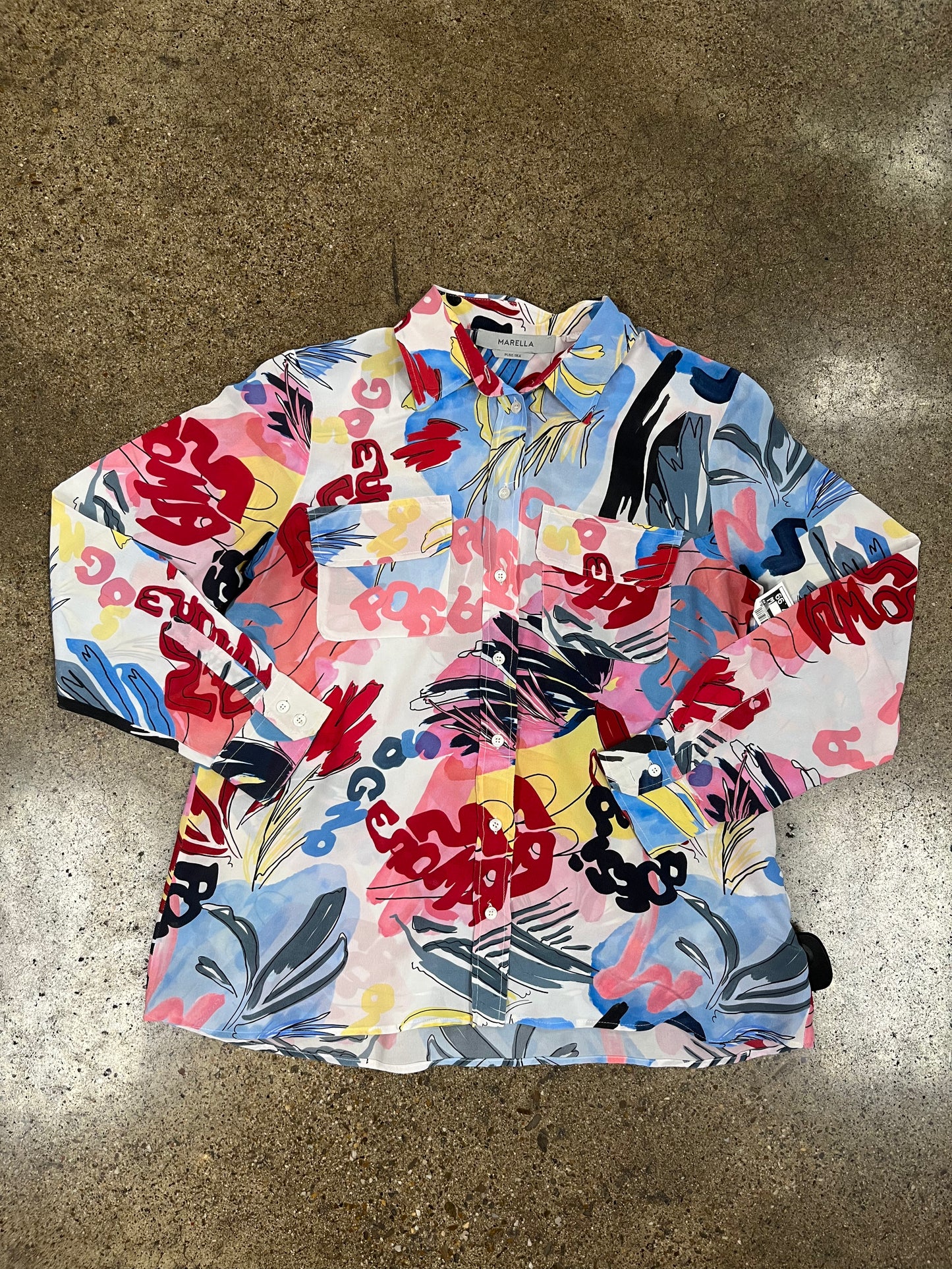 Top Ls By Cma In Blue, Size:4