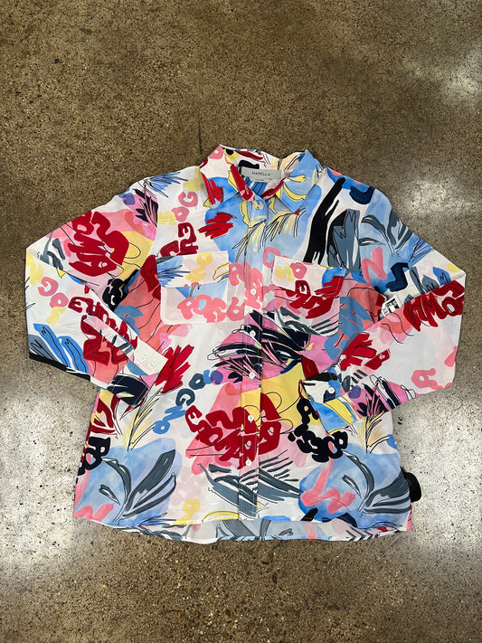 Top Ls By Cma In Blue, Size:4