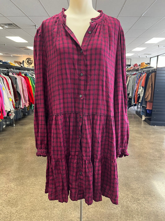 Dress Casual Short By Gap In Black & Red, Size:L