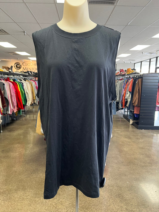 Athletic Tank Top By Lululemon In Black, Size:10