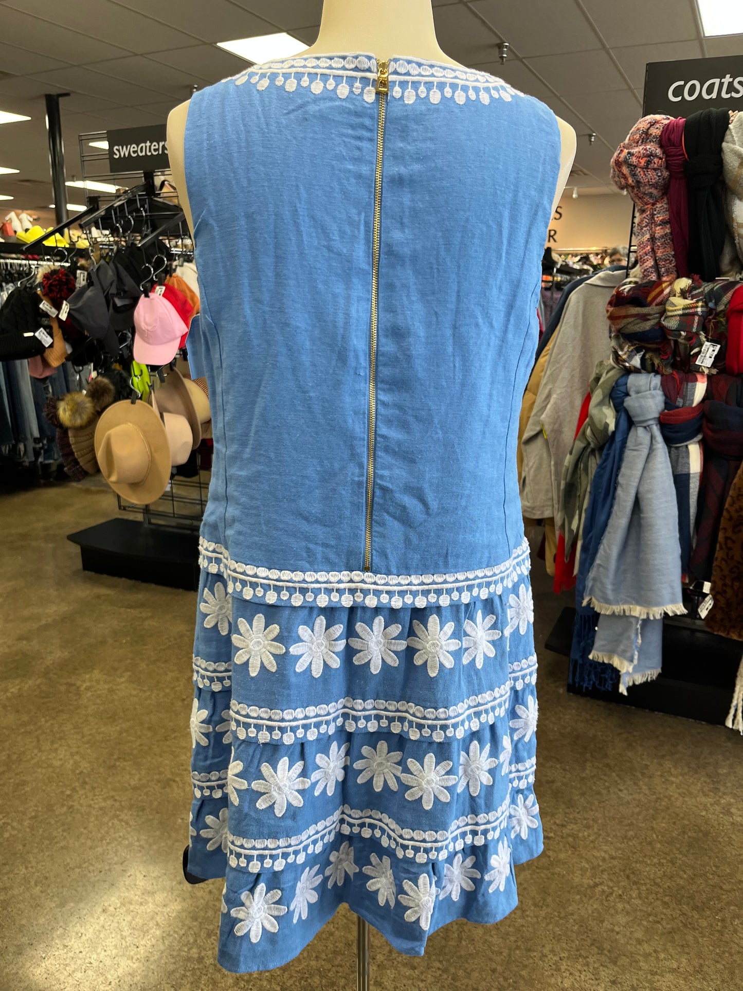 Dress Casual Short By Sail To Sable In Blue, Size:S