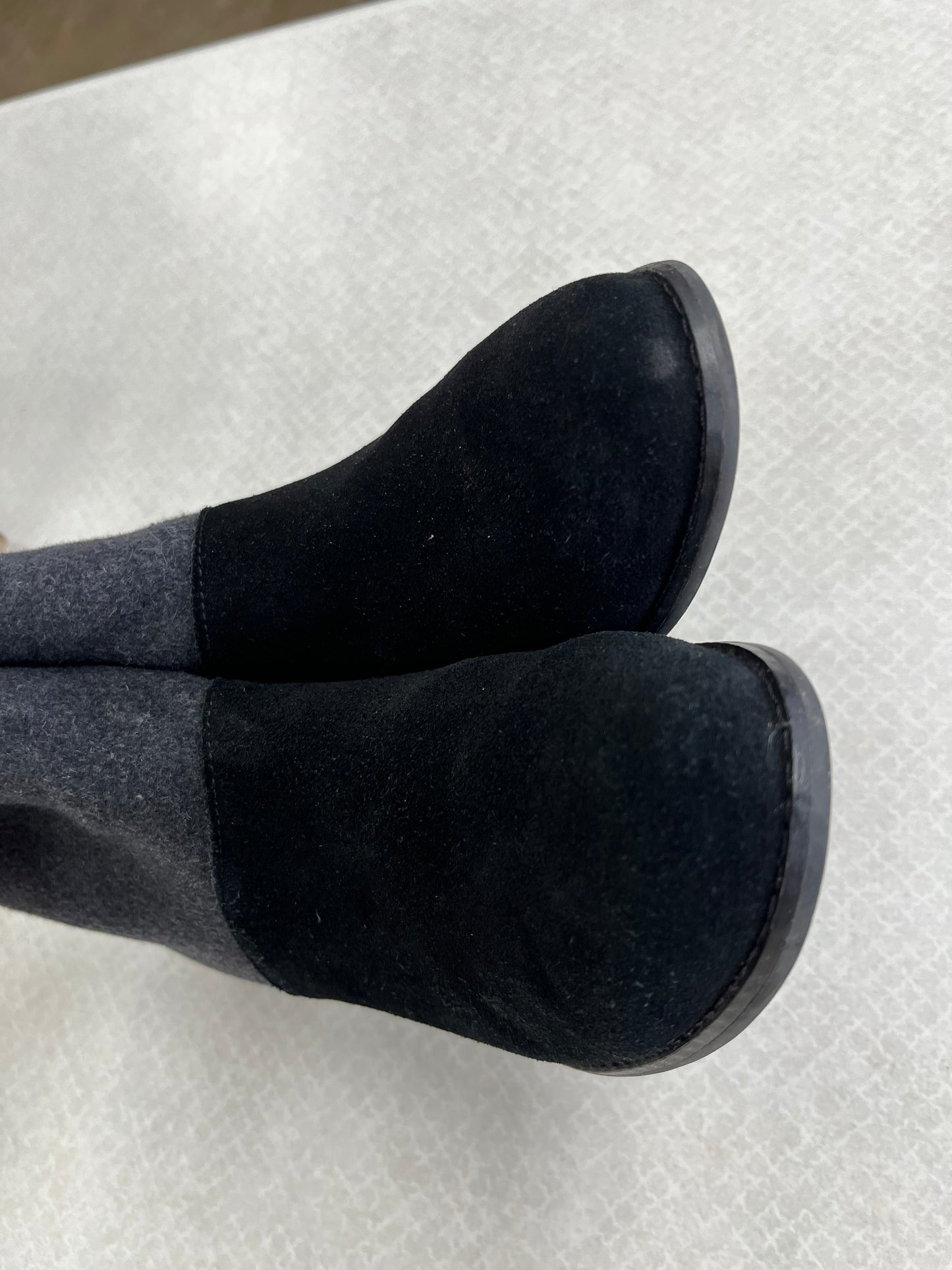 Boots Ankle Heels By Toms In Black, Size:8