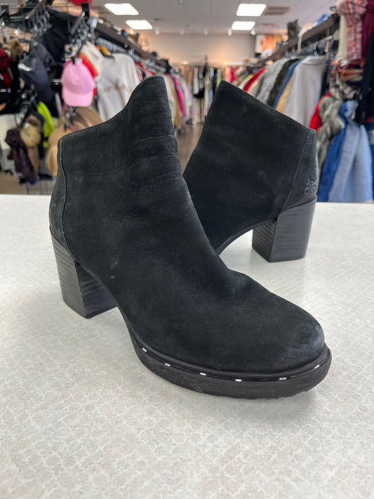 Boots Ankle Heels By Otbt In Black, Size:7.5