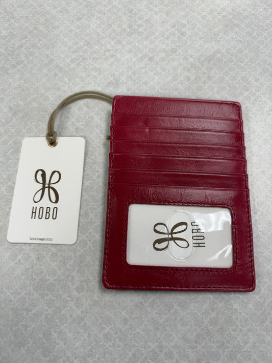 Wallet Leather By Hobo Intl In Red, Size:Small