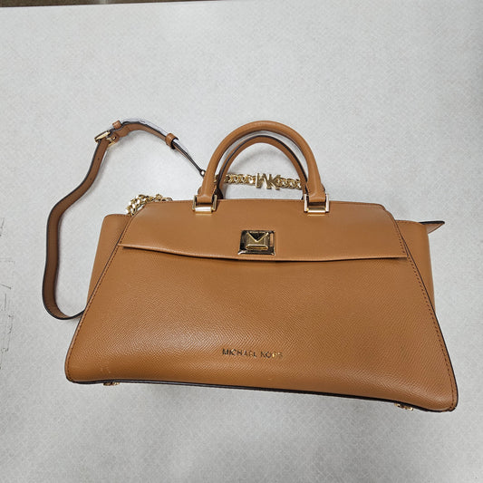 Handbag Designer By Michael Kors In Tan, Size:Medium