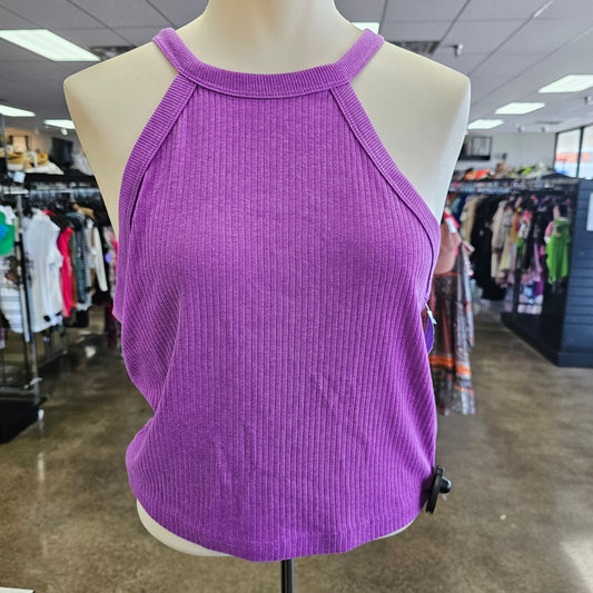 Tank Top By Clothes Mentor In Purple, Size:L