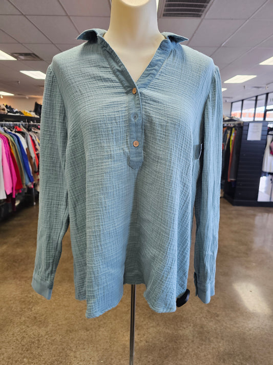 Top Ls By J. Jill In Green, Size:Xs