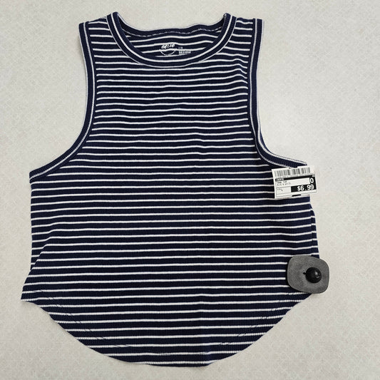 Tank Top By Aerie In Blue & White, Size:L