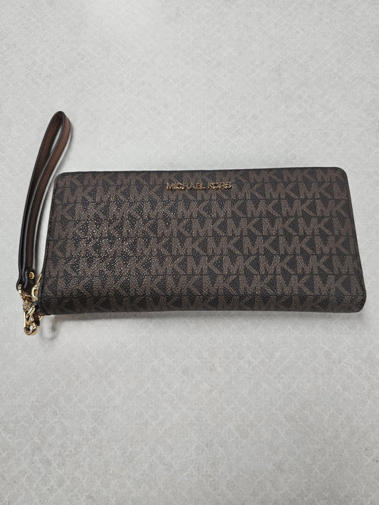 Wallet Designer By Michael Kors In Brown, Size:Medium