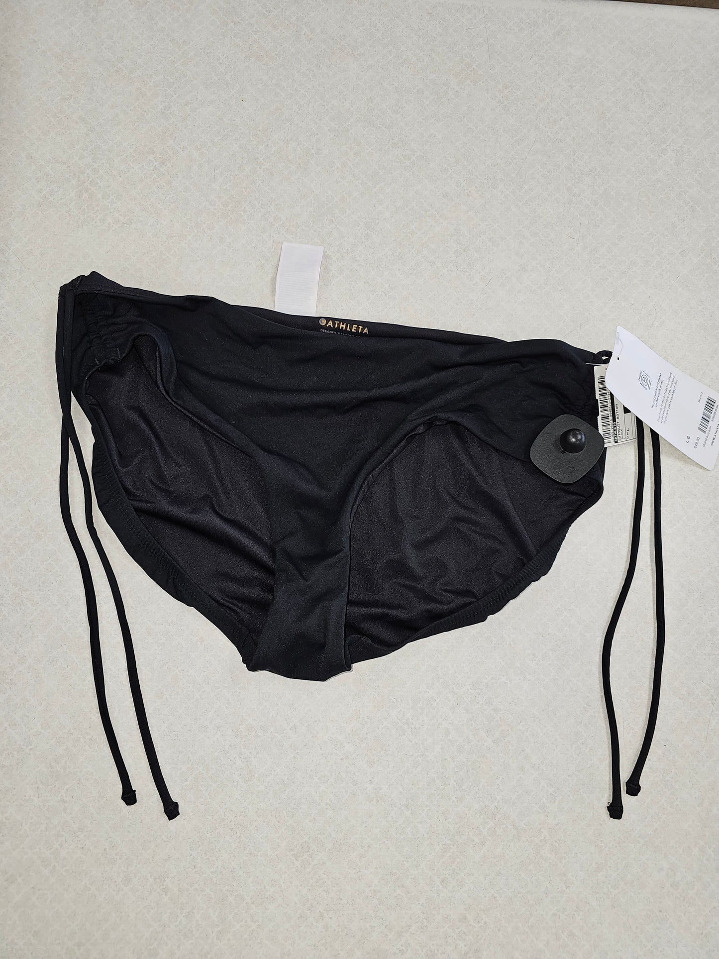 Swimsuit Bottom By Athleta In Black, Size:L