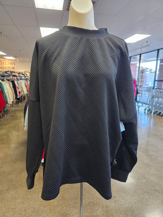 Top Ls By Beeson River In Black, Size:L