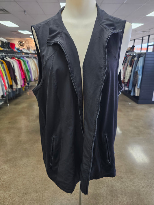 Vest Other By Chicos In Black, Size:Xl