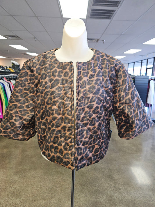 Jacket Other By Anna & Ava In Animal Print, Size:L