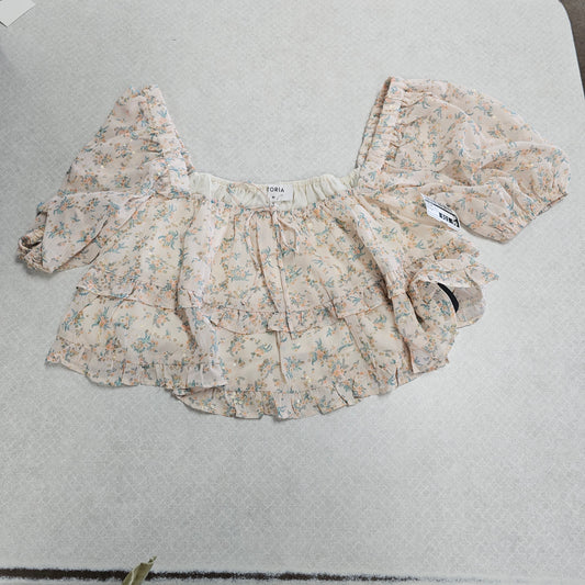 Top Ss By Storia In Floral Print, Size:M