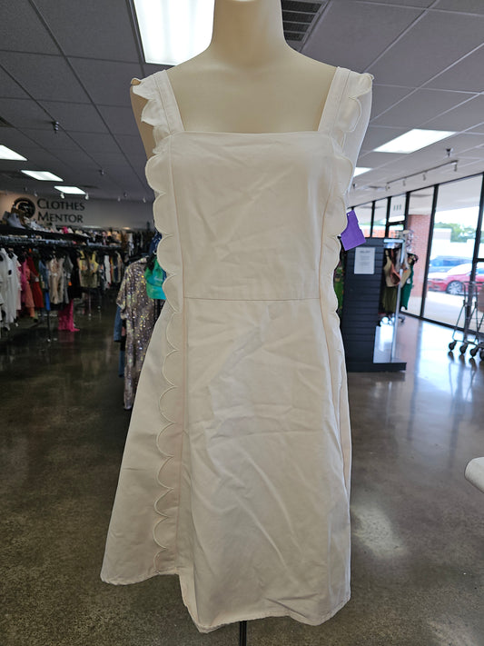 Dress Casual Short By Tcec In Cream, Size:L
