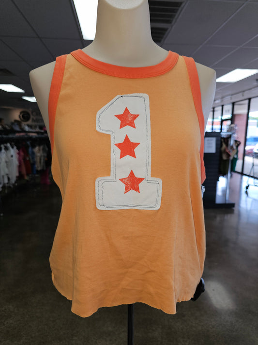 Tank Top By Cma In Orange, Size:M
