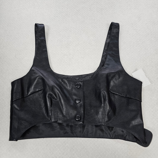 Top Sleeveless By Le Lis In Black, Size:M