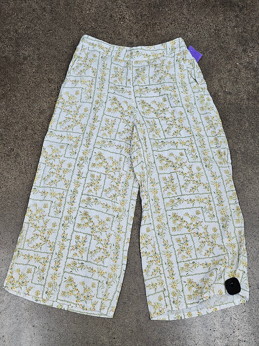 Pants Linen By Joie In Floral Print, Size:L