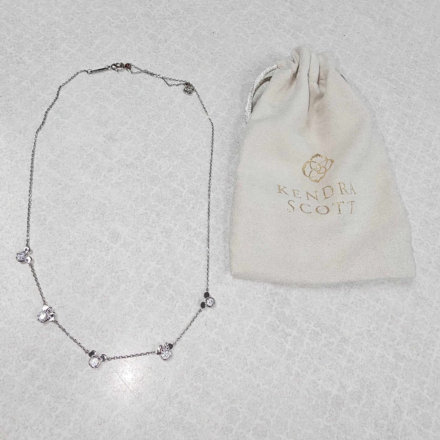 Necklace Charm By Kendra Scott In Silver