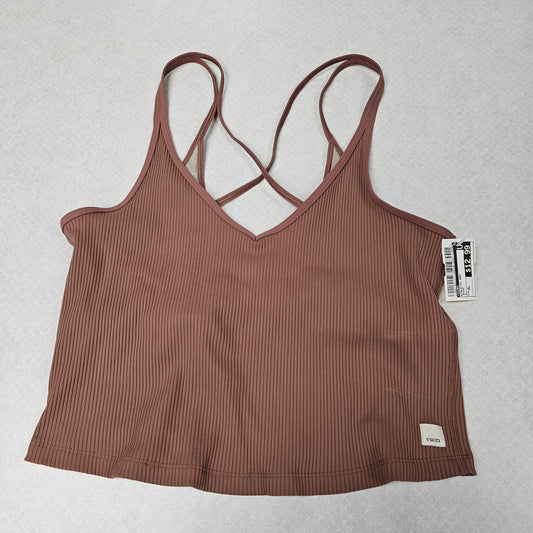 Athletic Bra By Vuori In Brown, Size:Xl