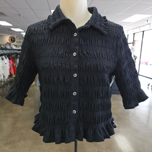 Top Ss By Maeve In Black, Size:M