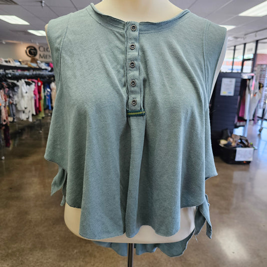 Athletic Tank Top By Free People In Green, Size:Xs