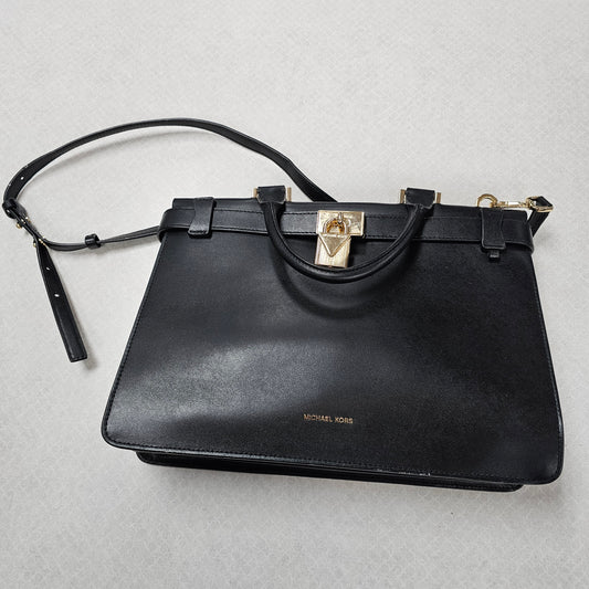 Handbag Designer By Michael Kors In Black, Size:Medium